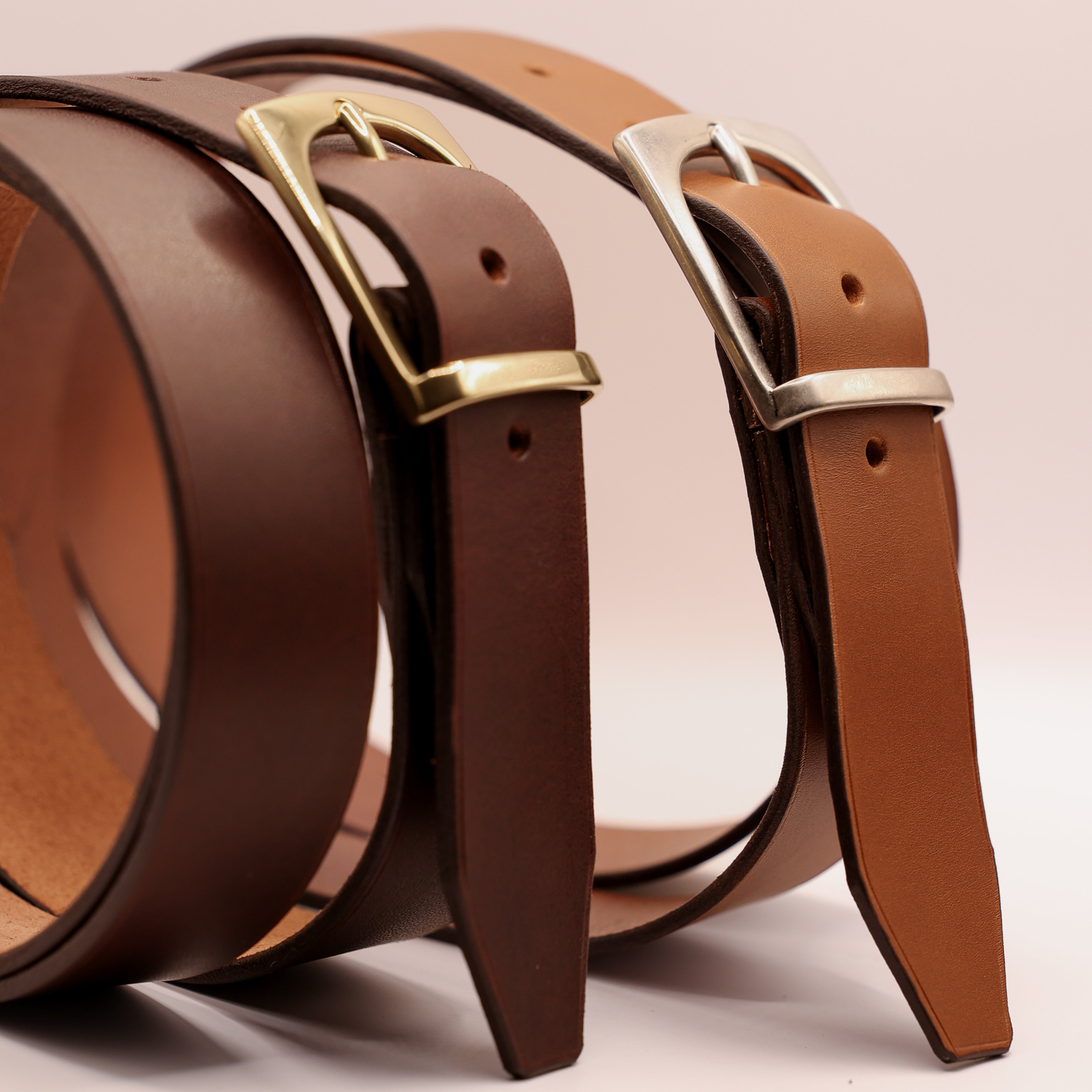 Ceinture – boucle en laiton massif avec passant 35mm